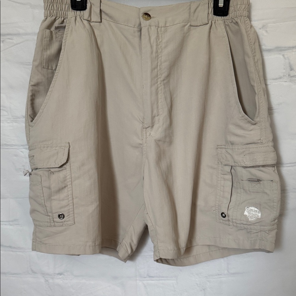 Banana Boat Men’s Khaki Cargo  Short Large